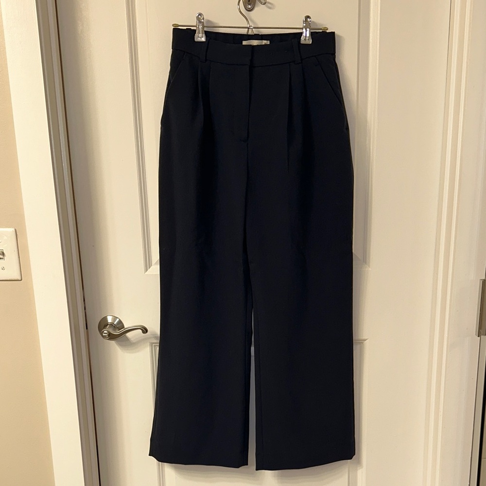 Abercrombie & Fitch curve love Sloan pants 6S navy